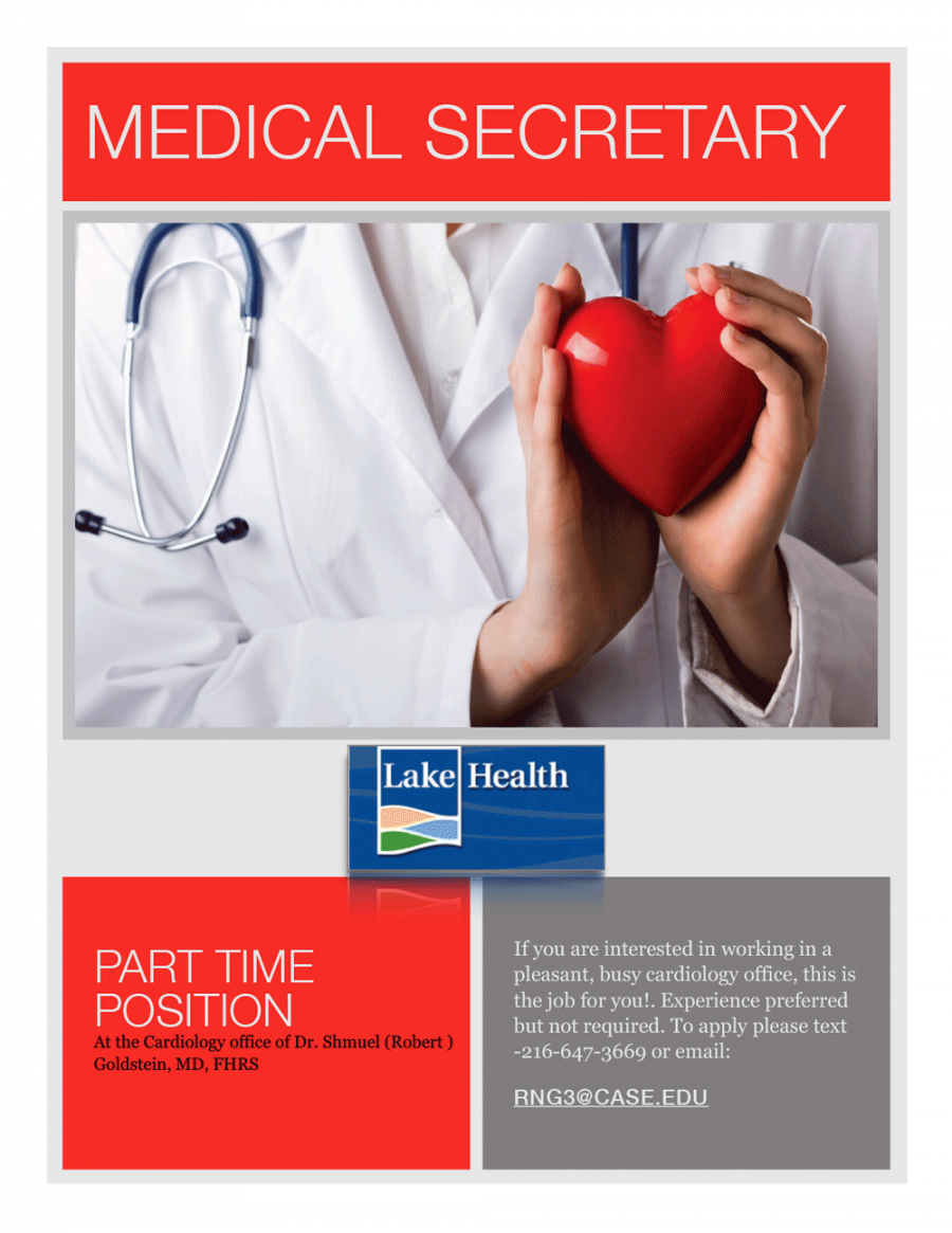 Help Wanted Medical Secretary   Med Sec Job 900x1165 